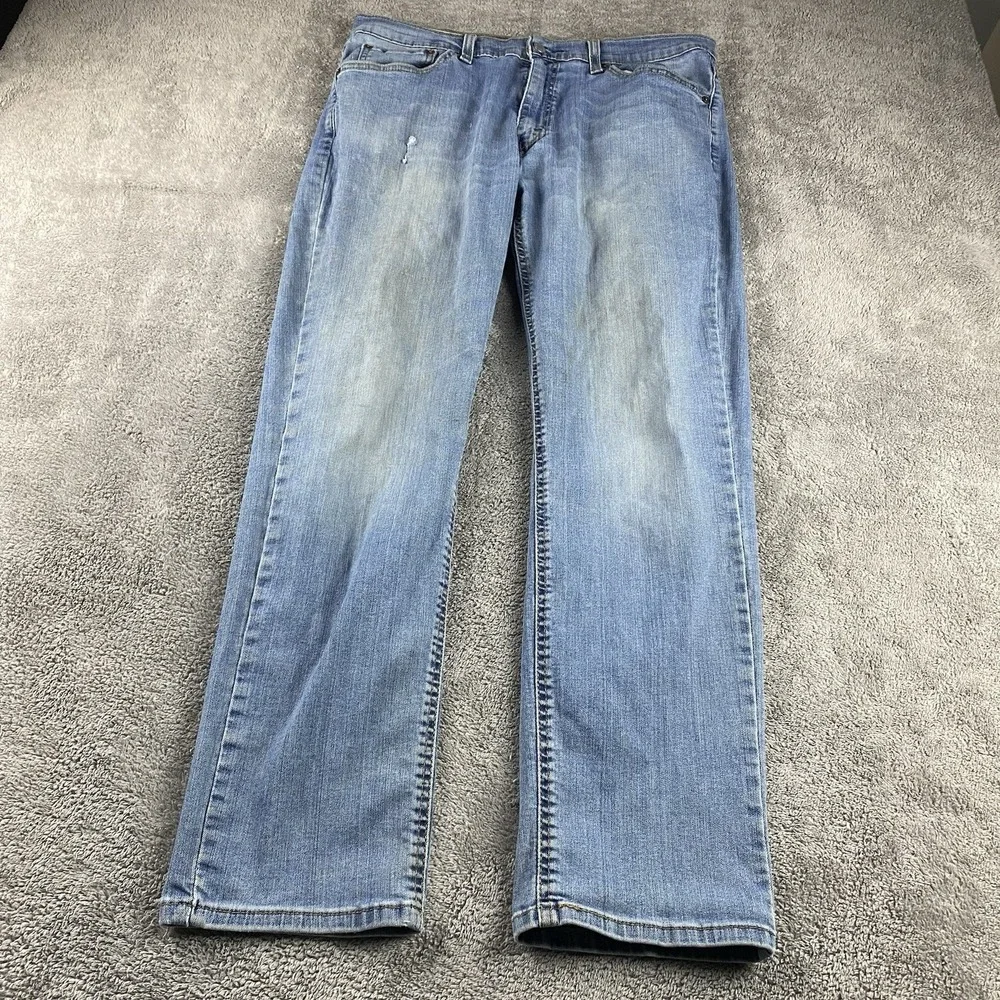 Levi's 541 Athletic Taper‎ Jeans Mens 36x29 Blue Light Wash